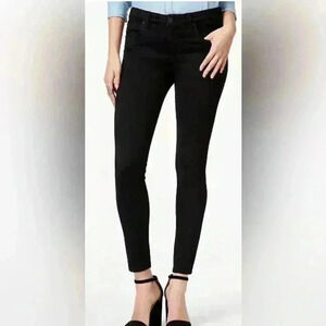 STS blue Emma  ankle skinny jeans in black